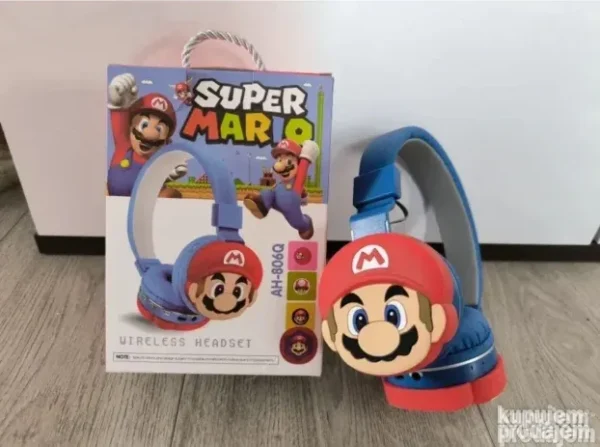 Bluetooth slušalice Super Mario