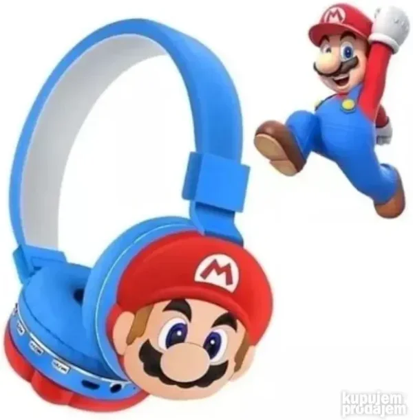 Bluetooth slušalice Super Mario