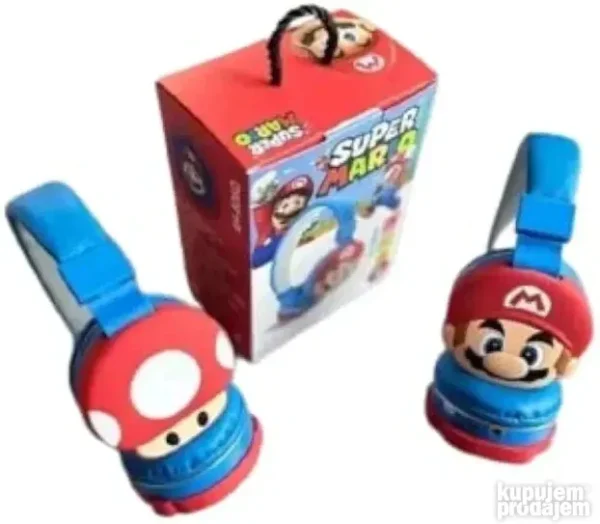 Bluetooth slušalice Super Mario