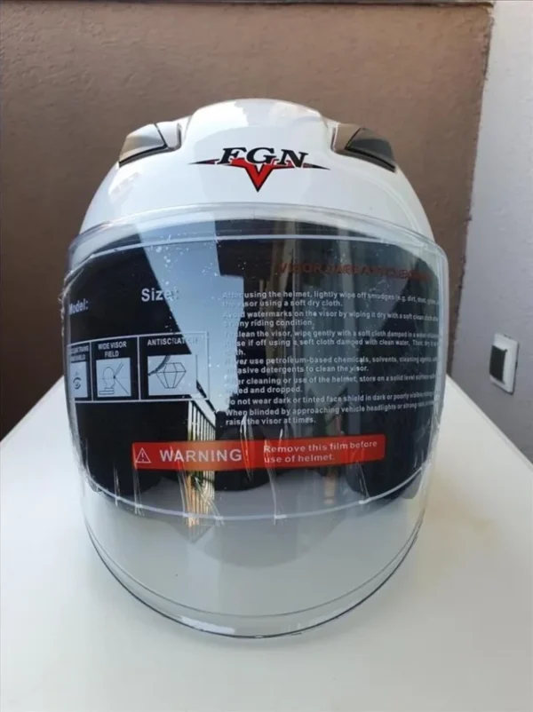 Jet Half Face Kaciga HOMOLOGOVANA Bela