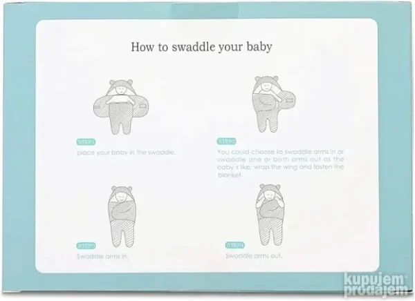 BabyBlanket – Meka vreća za spavanje beba