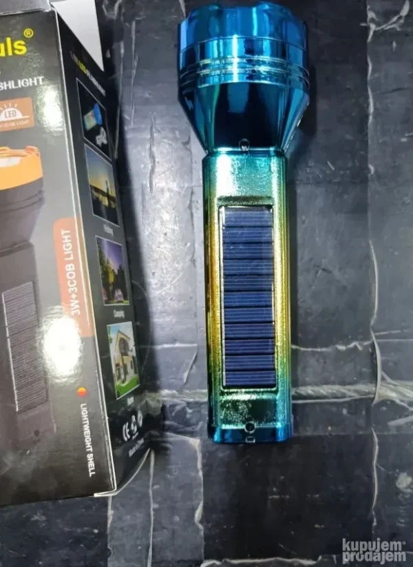 Solarno punjiva baterijska lampa