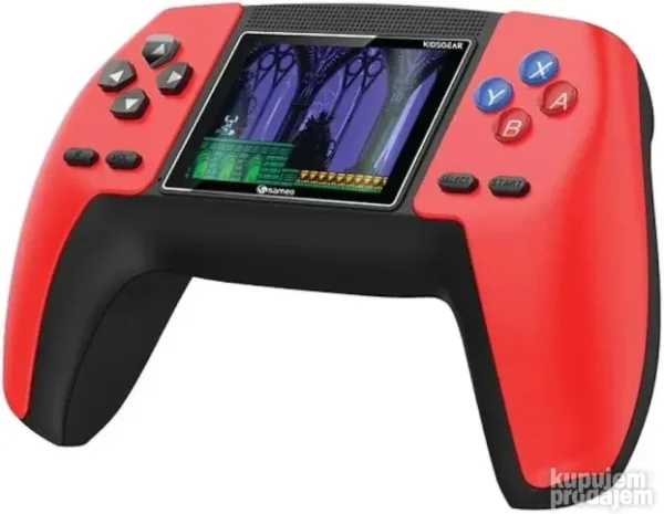 Retro konzola sa igricama i dzojstikom