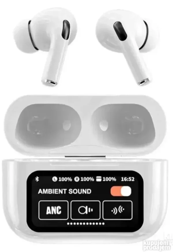 Bluetooth slušalice sa pametnim ekranom
