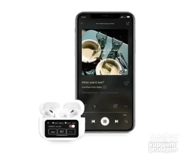 Bluetooth slušalice sa pametnim ekranom