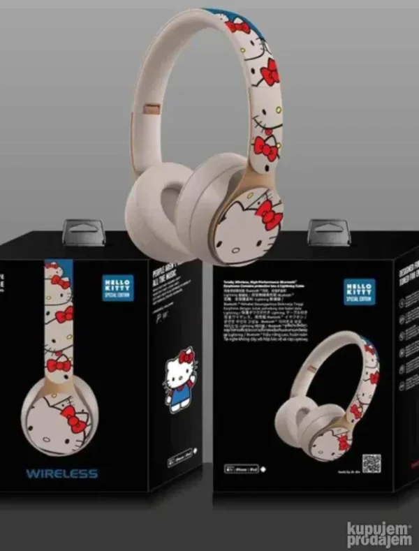 Hello Kitti i Mickey Solo Pro slušalice