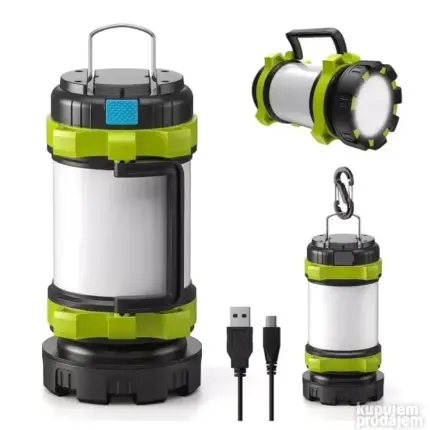 Baterijska lampa sa Powerbank funkcijom