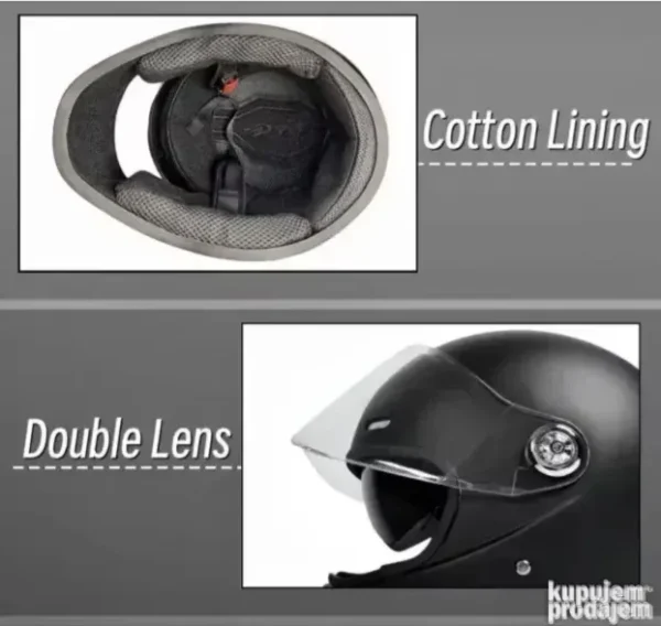 Full Face kaciga HOMOLOGOVANA