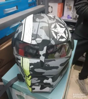 Unikatna Iron Man kaciga Full Face