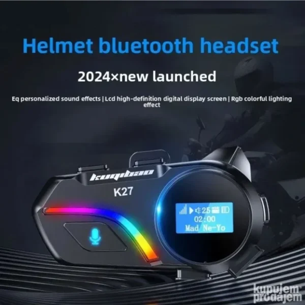 Jet Kaciga Crna i Bela