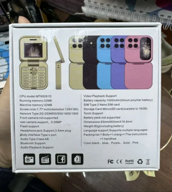 big-185041156-68d54603806d26-26868884d6295bb1-95e5-4 i17 PRO Mini Sklopivi Telefon