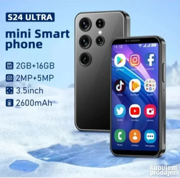 S24 Ultra Mini – Kompaktan Android pametni telefon