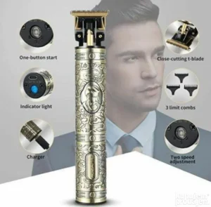 Rozia Pro HQ273 trimer sa nastavkom 1–3 mm i USB kablom, namenjen za precizno šišanje i brijanje.