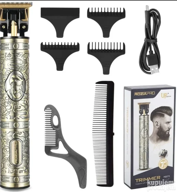 Rozia Pro trimer HQ273 | Precizna mašinica za šišanje i brijanje