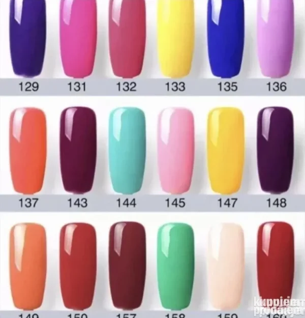 Gelovi za nokte – set od 36 različitih boja | 5ml profesionalni