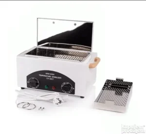 Profesionalni sterilizator PRO 300W, beli model CH-360T, sa metalnom komorom i kontrolnom pločom za temperaturu i vreme.