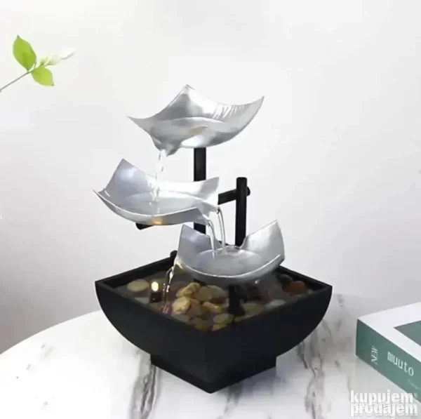 Sobna fontana 3-spratna | Stona unutrašnja fontana sa vodopadom