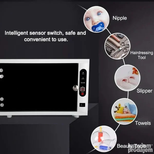 UV sterilizator sa digitalnim tajmerom | Profesionalna dezinfekcija