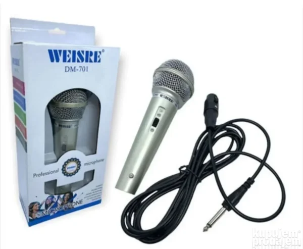 Mikrofon WEISRE DM-701 sa kablom – Lux Shop