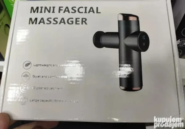 Ručni masažer pištolj 24W | 10 brzina