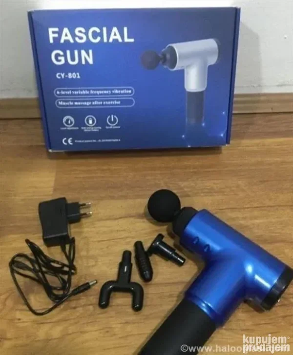Fascial Gun KH-320 | Pištolj za masažu sa 4 nastavka