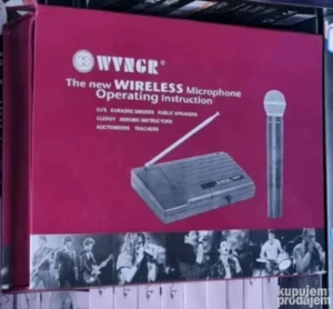 Bežični karaoke mikrofon sa prijemnikom – domet 40m, Lux Shop