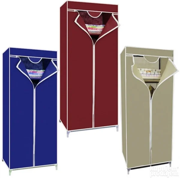 Platneni ormar 3u1 za odeću, obuću i posteljinu