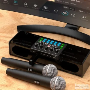Zvučna kartica prenosivi Bluetooth uređaj za pevanje – HD mikser, Lux Shop