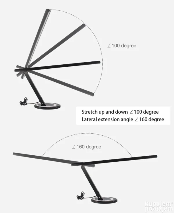 Profesionalna stona lampa za nokte | Kozmetička lampa 14W