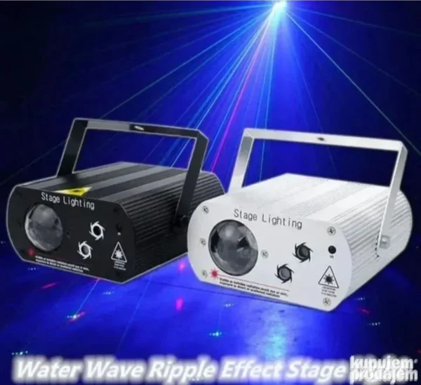 Laserski projektor sa RGB LED efektima i daljinskim upravljačem