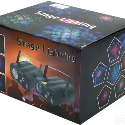 Laserski projektor sa RGB LED efektima i daljinskim upravljačem – Lux Shop