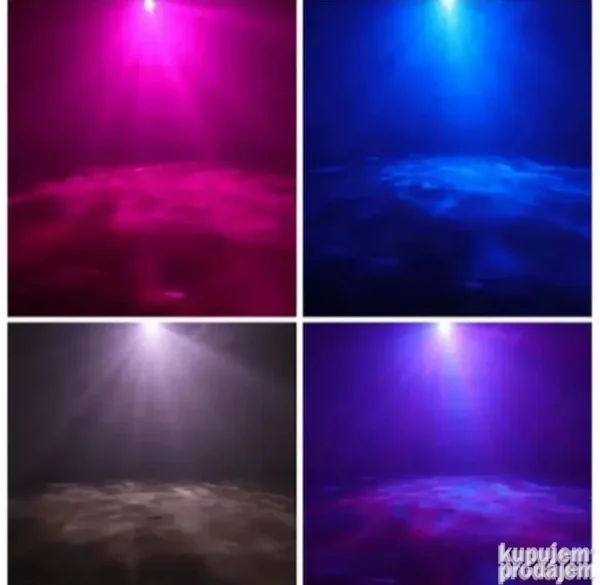 Laserski projektor sa RGB LED efektima i daljinskim upravljačem