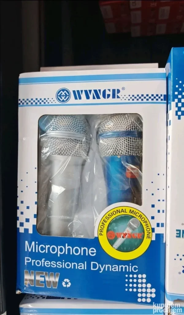 Mikrofoni WG-119 | Set od 2 mikrofona sa kablom 3m