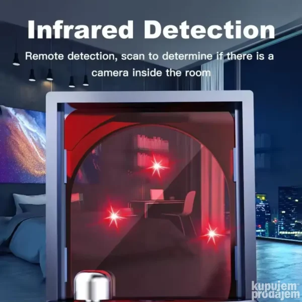 Detektor prisluškivača i skrivenih kamera | GPS zaštita