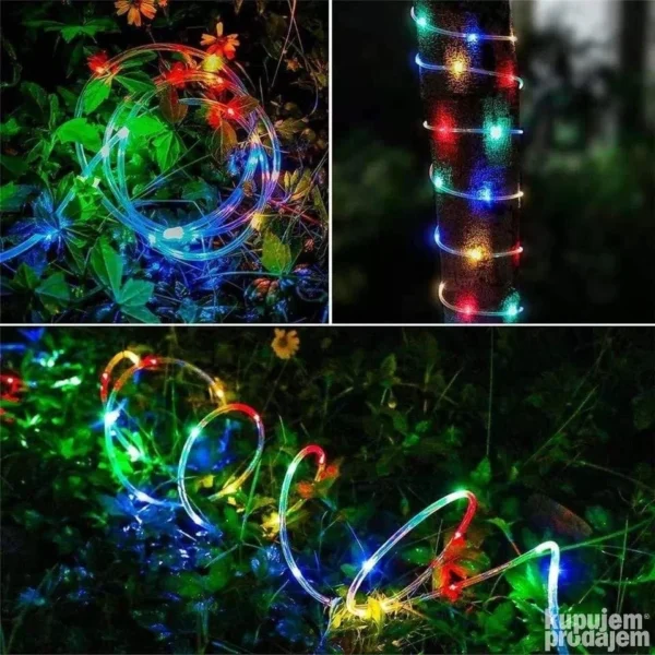 Novogodišnje LED sijalice – šarene i žute (20m, 30m, 50m, 100m)