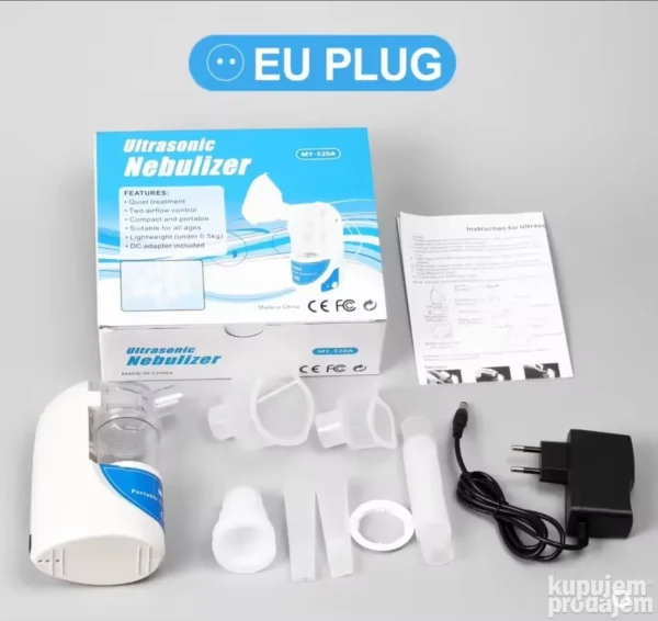 Prenosivi inhalator nebulizator | Ultra tihi za decu i odrasle