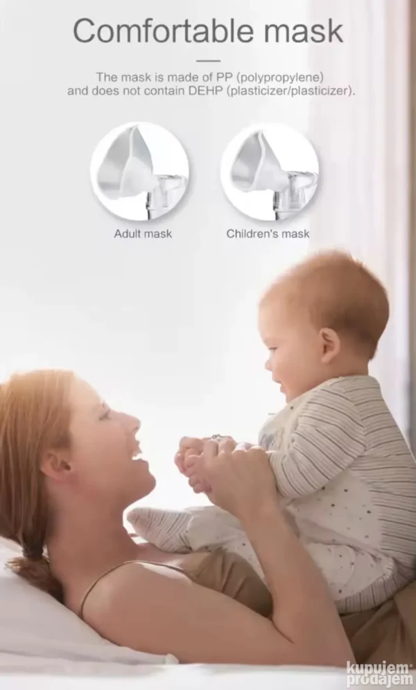 Prenosivi inhalator nebulizator | Ultra tihi za decu i odrasle