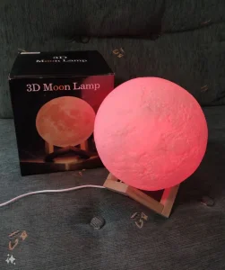 3D Mesec lampa LED | Moon Lamp sa RGB svetlom i punjenjem