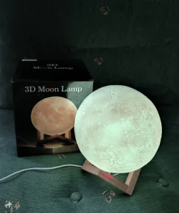 3D Mesec lampa LED | Moon Lamp sa RGB svetlom i punjenjem