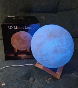 3D Mesec lampa LED | Moon Lamp sa RGB svetlom i punjenjem