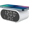 Bežični punjač sa budilnikom i termometrom