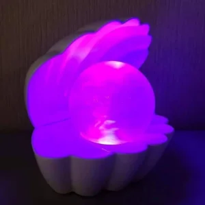 Ambijentalna LED lampa školjka | Dekorativna lampa