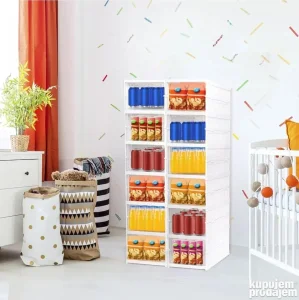 Sklopiva polica za odlaganje obuće i igračaka | Set od 6 kutija