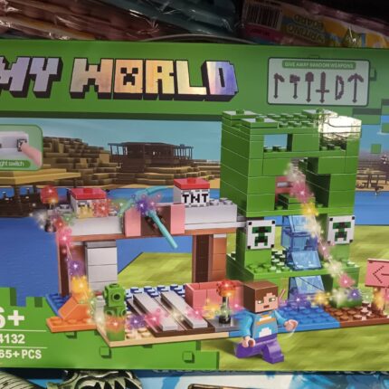Minecraft Magnetski Blokovi (165 kom) – Kreativna Igra