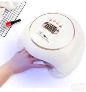UV LED lampa 118W sa raspoređenim LED diodama, tajmerima i senzorom pokreta, namenjena za profesionalni manikir i pedikir.