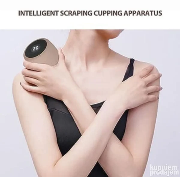 Električni aparat za masažu 12 brzina | Vakum i topla terapija