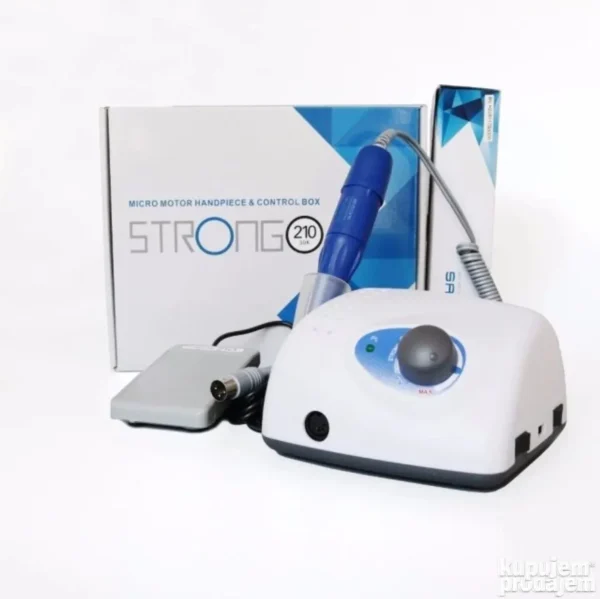 Strong 210 električna turpija 65W | Profesionalni manikir set