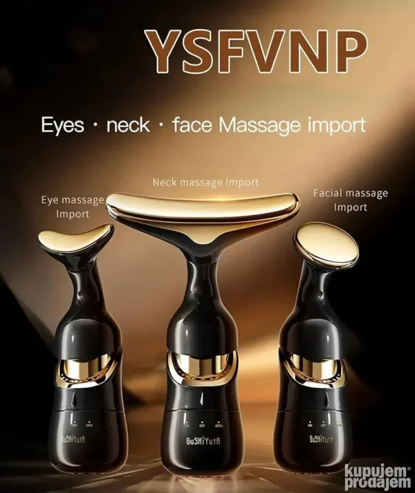 Aparat protiv bora 3u1 | Masažer za lice i oči
