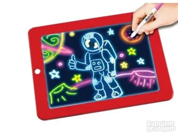 big-161989556-65a568b2900f10-82503879b5722e8f-4b42-4 Magična Svetleća Tabla za Crtanje za Decu | Edukativni Magic Pad