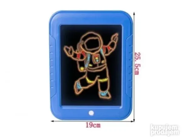 big-161989556-65a568b52f9423-61049339eec8ed94-b322-4 Magična Svetleća Tabla za Crtanje za Decu | Edukativni Magic Pad